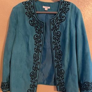 Women’s “Dress Barn” suit/blazer open front jacket size 22/24.